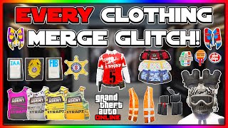 EVERY Working Clothing Merge Glitch In GTA 5 Online [upl. by Nare]