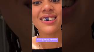 Trying Perforas Purple teeth whitening serum✨ [upl. by Jenness]