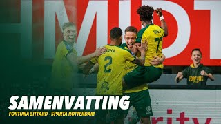 Eredivisie  Fortuna Sittard  Sparta Rotterdam [upl. by Aiouqes536]