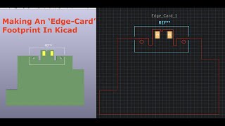 Making A KiCad Edge Card Footprint [upl. by Romilly496]