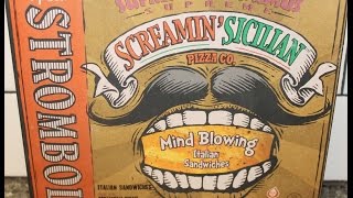 Screamin’ Sicilian Supremus Maximus Stromboli Sandwich Review [upl. by Moorish]