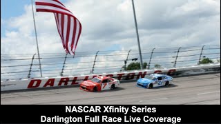 NASCAR Xfinity Series Sports Clips VFW Help a Hero 200 at Darlington Live Commentary [upl. by Hervey]