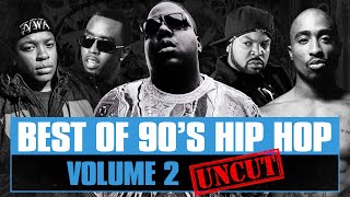 90s Hip Hop Mix 02 Uncut Best of Old School Rap Songs Throwback Rap Classics Westcoast Eastcoast [upl. by Jose]