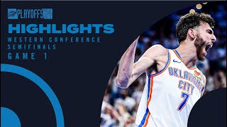 OKC Thunder vs Dallas Mavericks  Game 1 Highlights  NBA Playoffs  May 7 2024 [upl. by Funch]