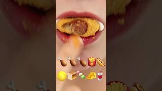 ASMR BHC 뿌링클 핫도그🌭 입술먹방 BHC CHICKEN MUKBANG eating sounds asmr eating mukbang sounds foodemoji [upl. by Aynatahs]