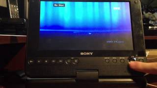 REVIEW Sony 9quot Swivel Screen DVD Player DVPFX950 [upl. by Ydnil]