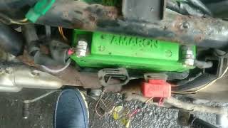 Bajaj Discover rectifier regulator problem battery charging issue [upl. by Illehs220]