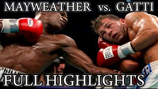 KNOCKOUT Floyd Mayweather vs Arturo Gatti Highlights [upl. by Eidur886]