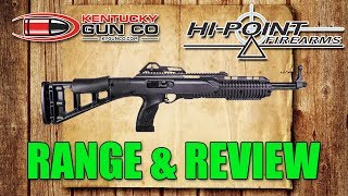 HiPoint 1095ts 10mm Carbine Review amp Range Shoot [upl. by Lanctot]