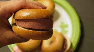 Liver Sausage Mini Bagel Sandwiches [upl. by Notlit799]