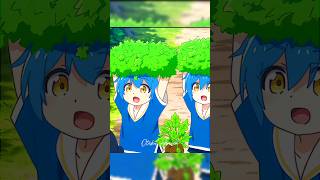 These twin blue hair girls are so cute 🥰🥰 shorts animeedit newanime [upl. by Eanaj]