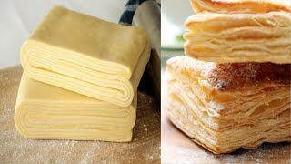 Pâte feuilletée recette professionnelle avec tous les secrets [upl. by Nelrah]