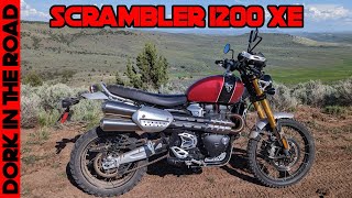 Triumph Scrambler 1200 XE Off Road Test Ride [upl. by Margit]