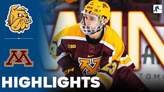 Minnesota Duluth vs Minnesota  NCAA College Hockey  Highlights  October 18 2024 [upl. by Eiuqcaj873]