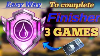 How to complete Finisher bgmi achievement and pubg finisher achievement pubg bgmi [upl. by Elga]