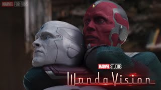 Vision Vs White Vision  Finale Fight Scene  Scarlet Witch Vs White Vision  WandaVision S01 E09 [upl. by Haym]