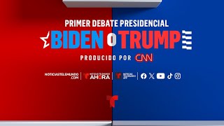 Primer debate presidencial Biden o Trump [upl. by Aicnom453]