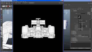 Modeling tutorial in Maya  RB6 F1 car  prevideo 02 [upl. by Woodie220]