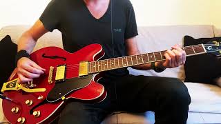 Fascination Street Cure Guitar cover Robert Smith Disintegration Live Demo Epiphone Boss Gt6 [upl. by O'Neill127]