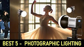 TOP 5 Best Photographic Lighting of 2024 [upl. by Alane]