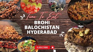 Brohi Bites Exploring the Flavors of Hyderabad  Hyderabad ke Zaikay ka Safar 🍲✨ asia [upl. by Irot]