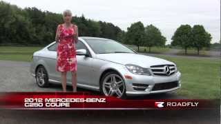 2012 MercedesBenz C250 Coupe Test Drive amp Car Review with Emme Hall by RoadflyTV [upl. by Kelbee]