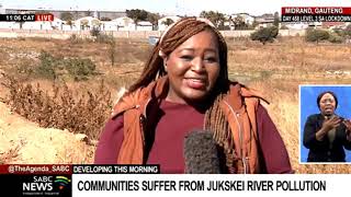 Jukskei River I Communities suffer from water pollution [upl. by Vikki523]