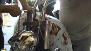 VTX 1300 Progressive Spring Install NSR Techwmv [upl. by Courcy]