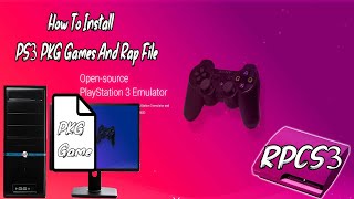 How To Install PS3 PKG Games And Rap Files On RPCS3 The PS3 Emulator [upl. by Attevad]