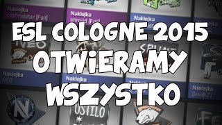 Esl One Cologne 2015 Otwieramy wszystko  moje typy [upl. by Enaoj]