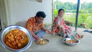 আলু টমেটো দিয়ে কাতলা মাছের পাতলা লাল ঝোল রান্না  Katla Macher Patla Jhol Recipe [upl. by Hocker]