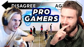 Streamers amp PewDiePie react to quotDo All Pro Gamers Think The Samequot by Jubilee xQc Pokimane Mizkif [upl. by Wolgast]