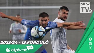 MTK Budapest  ZTE FC  20  00  OTP Bank Liga  13 forduló  MLSZTV [upl. by Ekaterina]