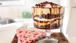 Salted Caramel Brownie Trifle  Gemmas Bigger Bolder Baking Ep 4  Gemma Stafford [upl. by Lorenzana]