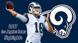 2017 Los Angeles Rams Highlights [upl. by Algie]