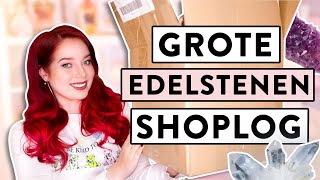 GROTE SHOPLOG EDELSTENEN amp KRISTALLEN [upl. by Eirolam]