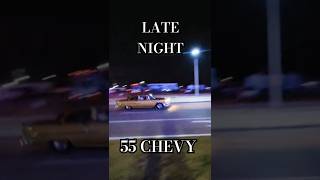 55 Chevy Letting Loose 😲 chevrolet racing horsepower [upl. by Labanna362]