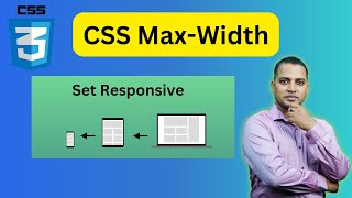 CSS MaxWidth  CSS Tutorial  Web Development [upl. by Ihcelek]