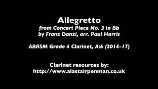 Allegretto from Concert Piece No 3 in B flat by Danzi arr Harris [upl. by Rendrag]