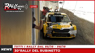 RALLY DREAMER NEWS 121023  La strettoia del 30° Rubinetto e tutti i rally della settimana [upl. by Aiciruam]