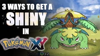 3 Ways to Get a Shiny Pokémon in X amp Y  Tamashii Hiroka [upl. by Zetniuq843]