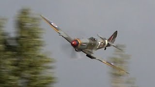 Supermarine Spitfire MkXVII  Low amp Loud [upl. by Ekenna919]