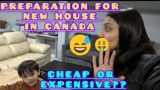 Canada vlog 🇨🇦Preparation for new house in Canada Shoppingweekly vlog mattressfamily vlogs [upl. by Dichy]