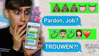 IK MAG 1 DAG ALLEEN EMOJIS GEBRUIKEN Ik Ben Geblokkeerd [upl. by Drogin113]