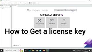 How to find vmware workstation license key  key license vmware [upl. by Aenet554]