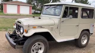 1972 Toyota FJ Land Cruiser For Sale in Plentywood MT 59254 [upl. by Eylloh]