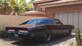 1970 Dodge Charger Fast X Highway Run  Steering Wheel Gameplay  Forza Horizon 5 [upl. by Dorej]