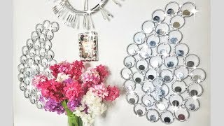 Diy Glam Wall Decor with Mirrors That has Minimal lighting [upl. by Shurlock881]