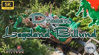 Dragen onrideoffride POV Legoland Billund 5K 60fps [upl. by Annid]