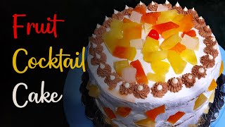 Fruit Cocktail Cake Recipe  Sams Recipe Club [upl. by Annayak]